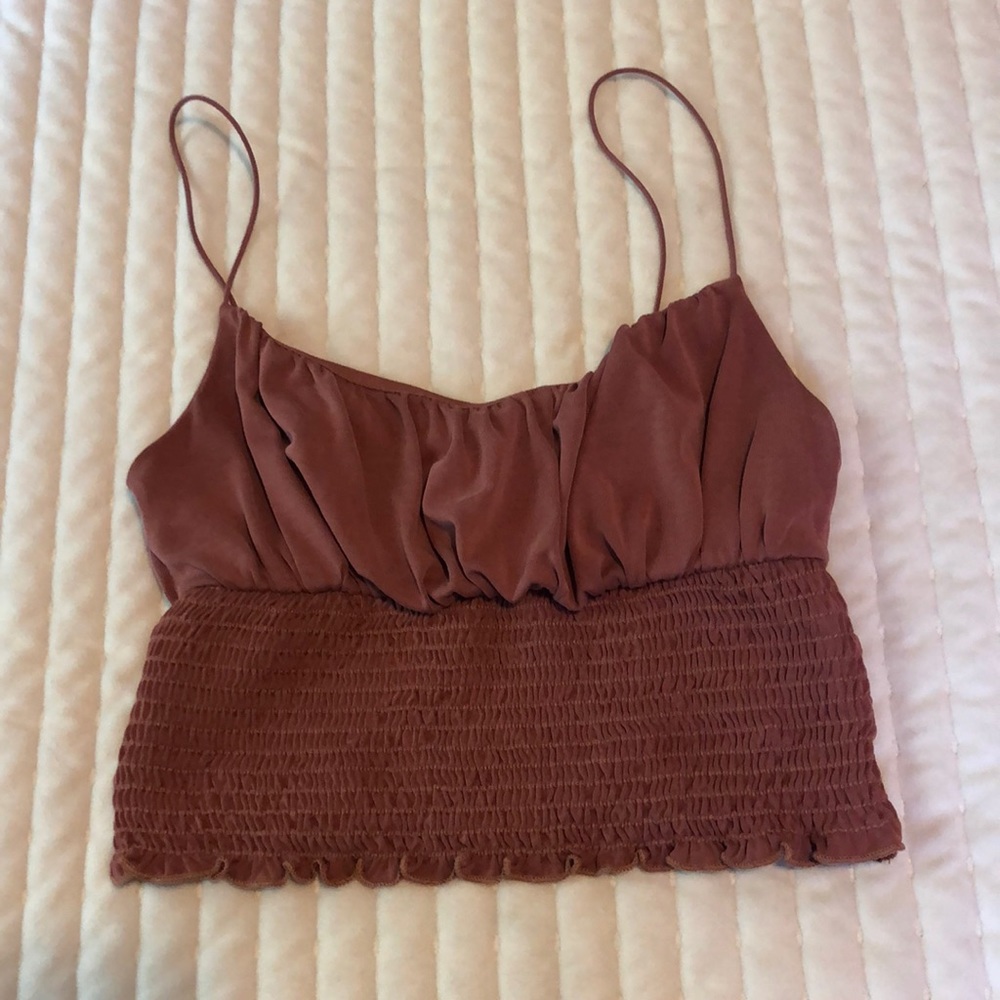 UO Emma Smocked Tank